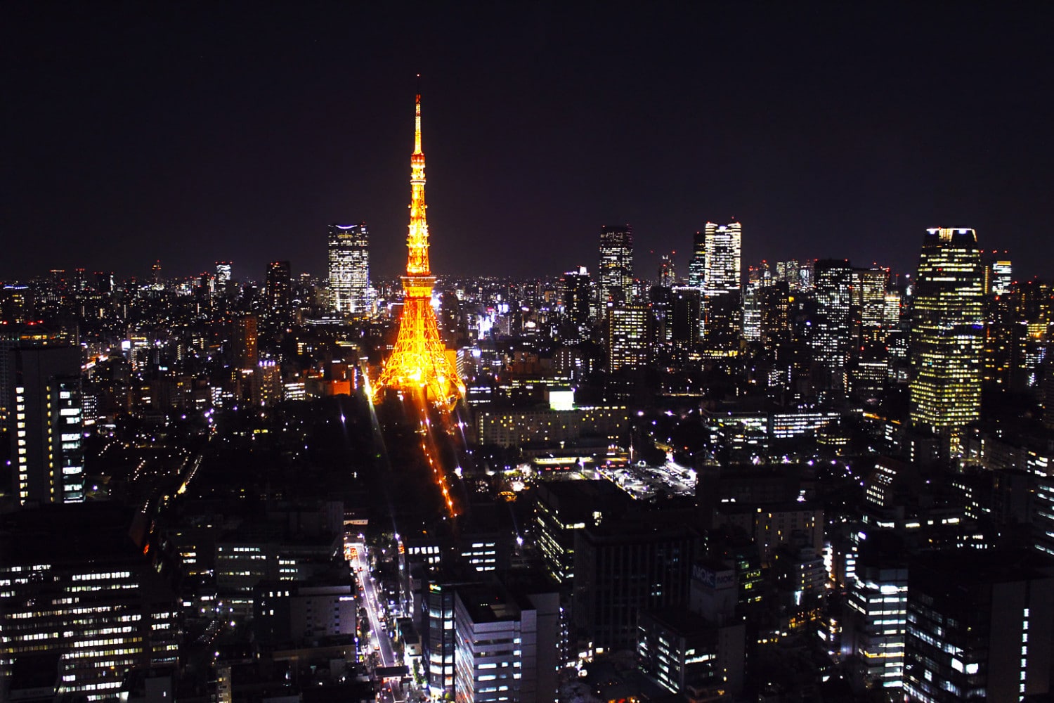 tokyo skyline cityscape