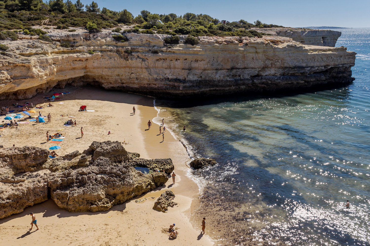 albandeira best beaches portugal algarve