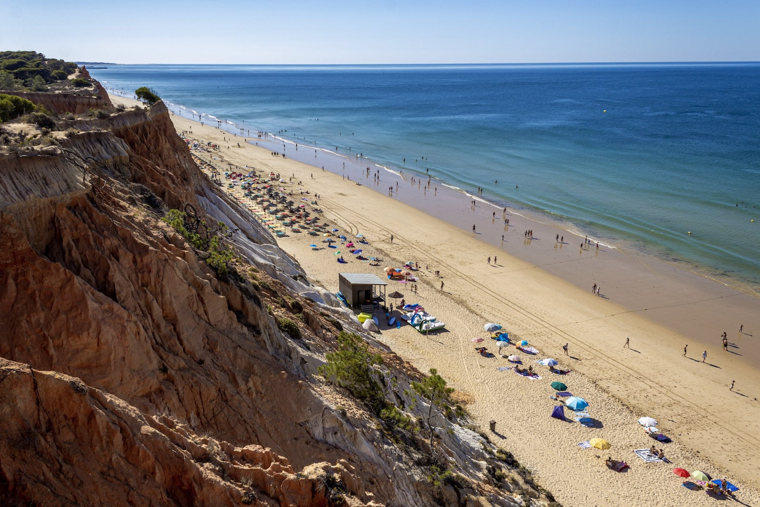 praia falesia best beaches portugal algarve