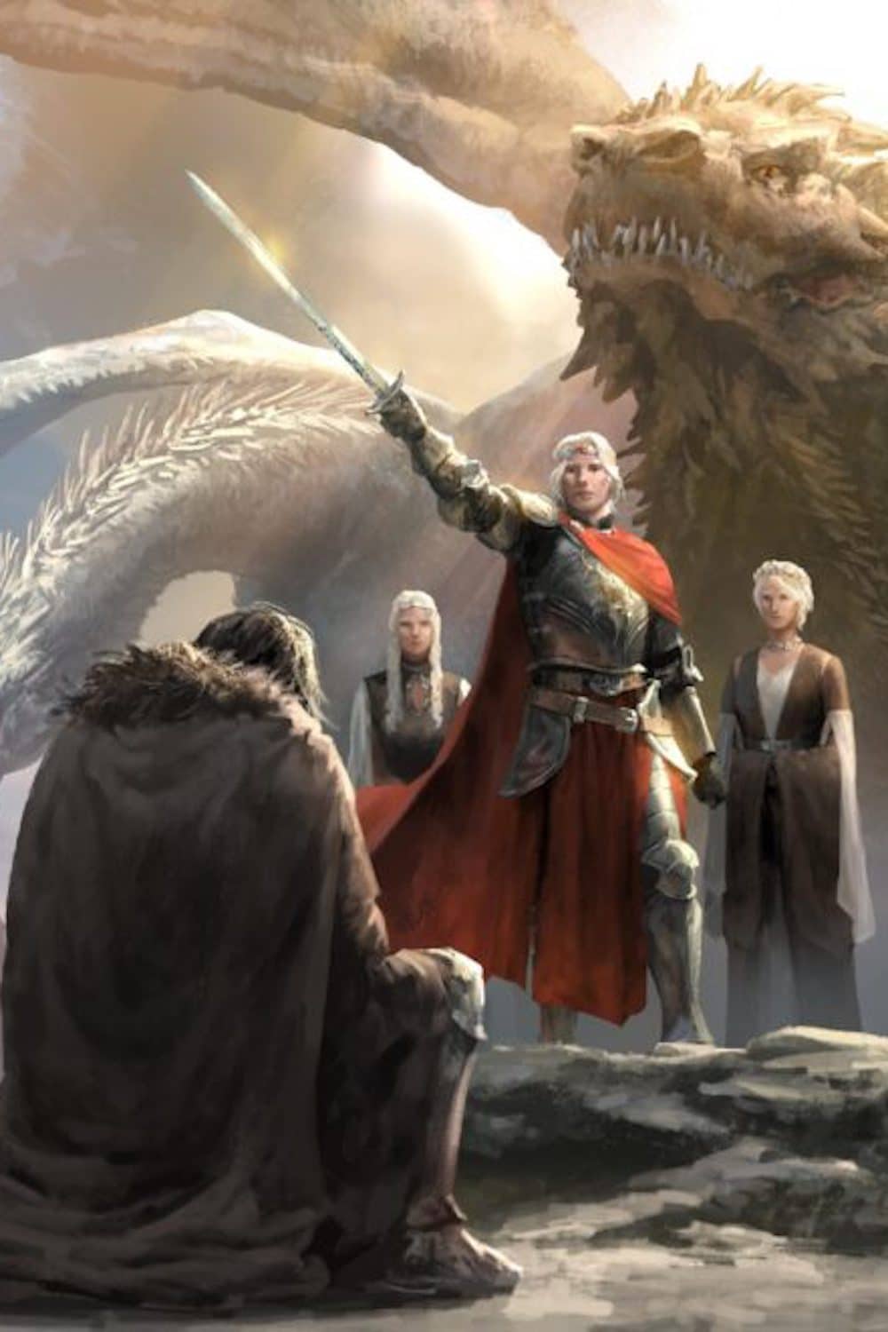 The Rise of the Dragon George R.R. Martin Illustration