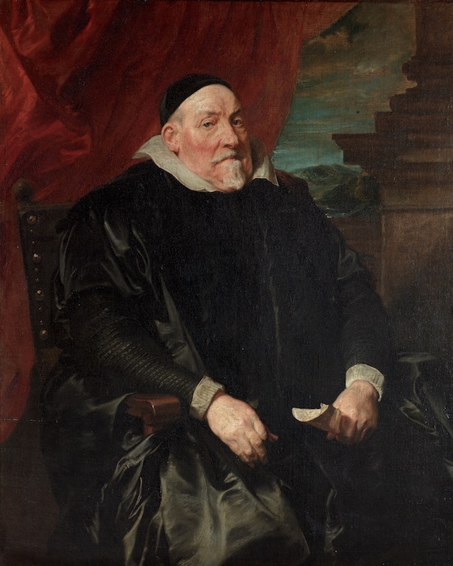 Paris art museum Portrait of a Judge, Antoon Van Dyck