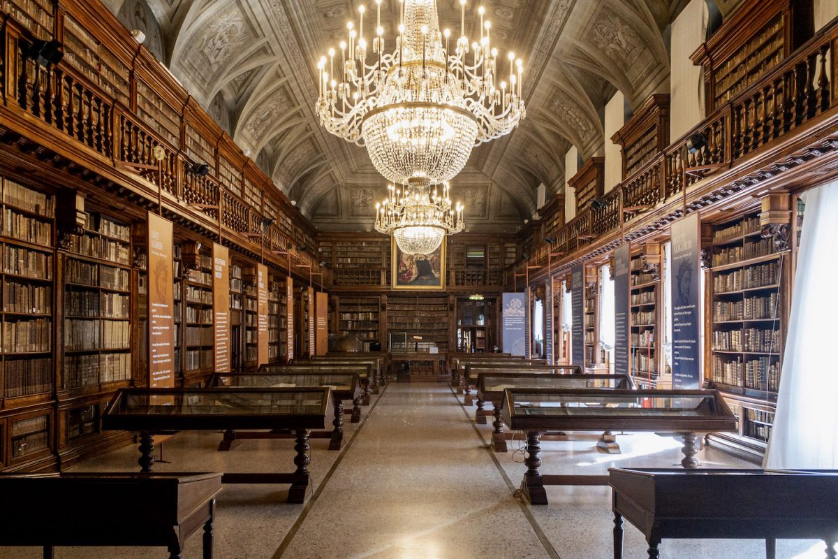 Braidense National Library Brera Milan